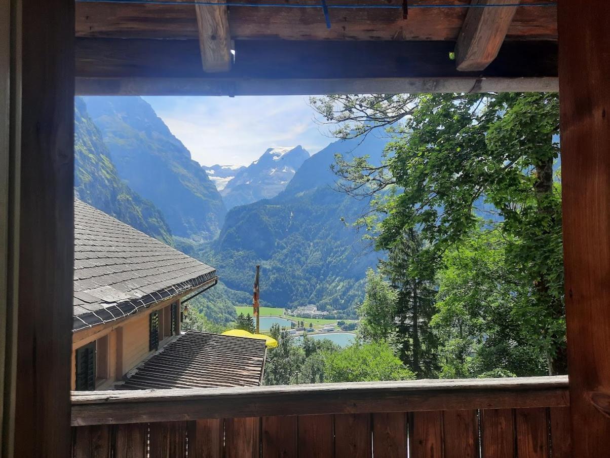 Berggasthaus Obbort Hotel Linthal Exterior foto